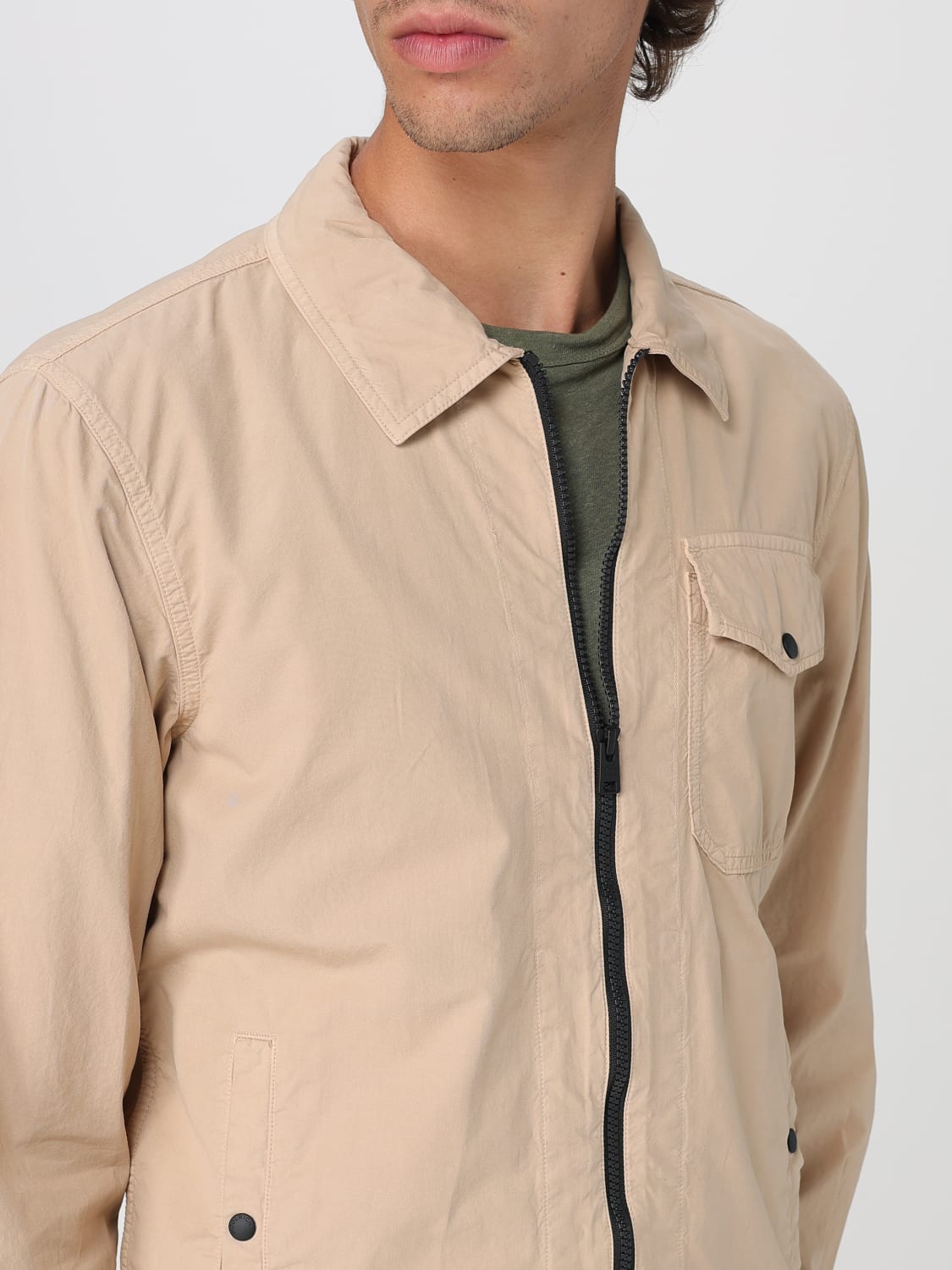 WOOLRICH JACKET: Jacket men Woolrich, Beige - Img 4