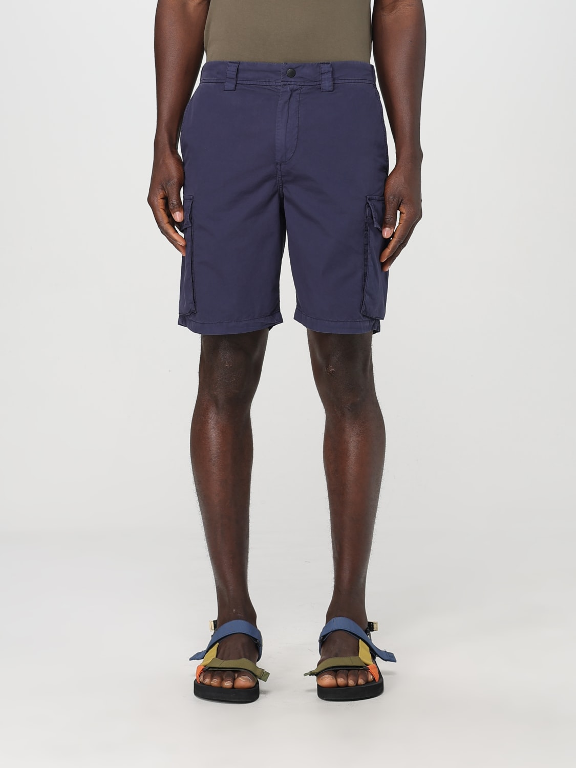WOOLRICH SHORTS: Short men Woolrich, Blue - Img 1