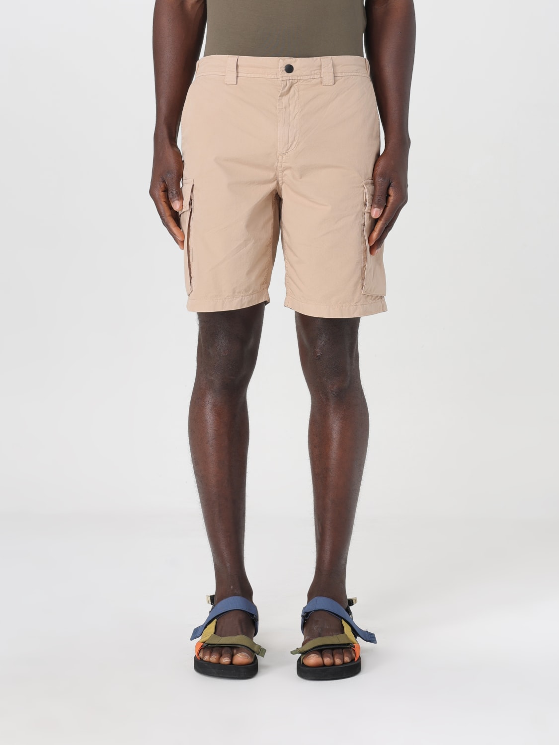WOOLRICH SHORTS: Short men Woolrich, Beige - Img 1