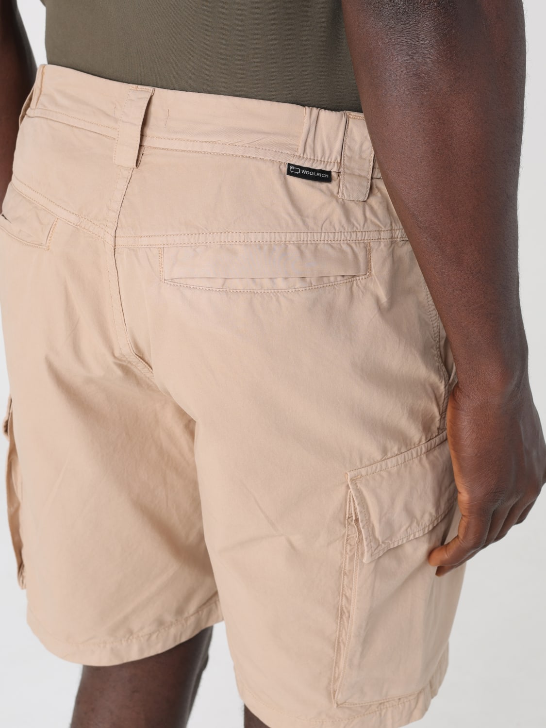 WOOLRICH SHORTS: Short men Woolrich, Beige - Img 3