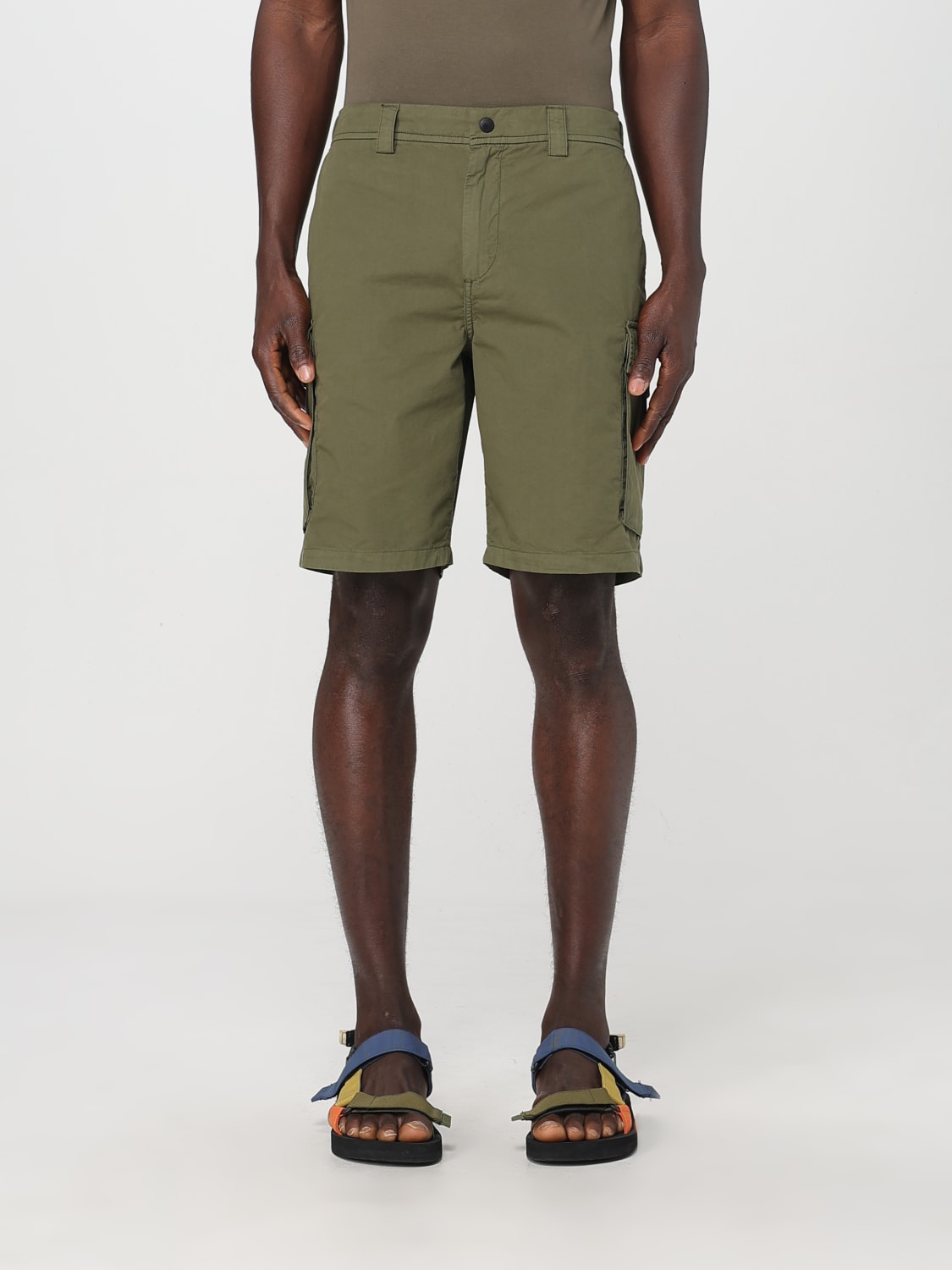 WOOLRICH SHORTS: Short men Woolrich, Military - Img 1