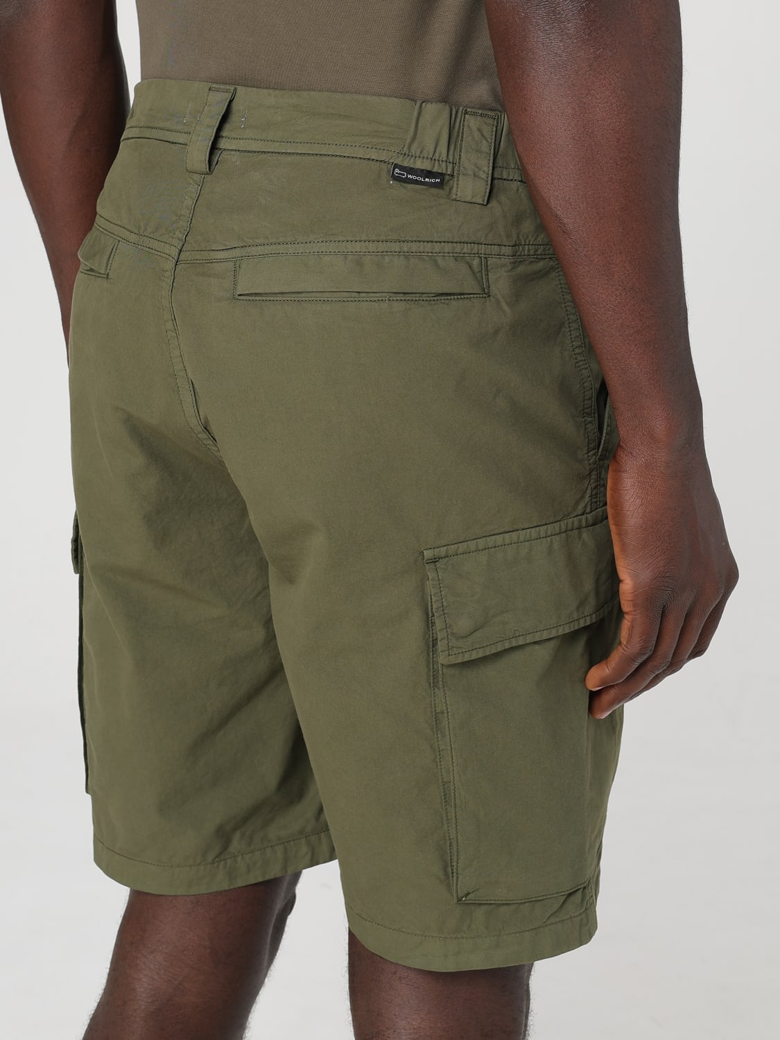WOOLRICH SHORTS: Short men Woolrich, Military - Img 3