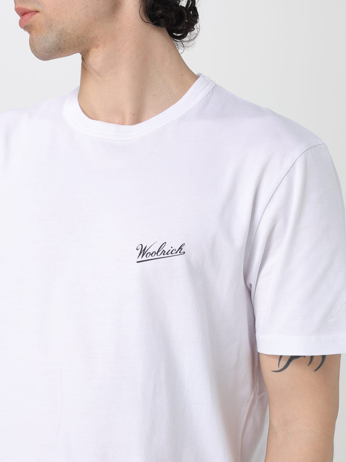 WOOLRICH CAMISETA: Camiseta hombre Woolrich, Blanco - Img 3