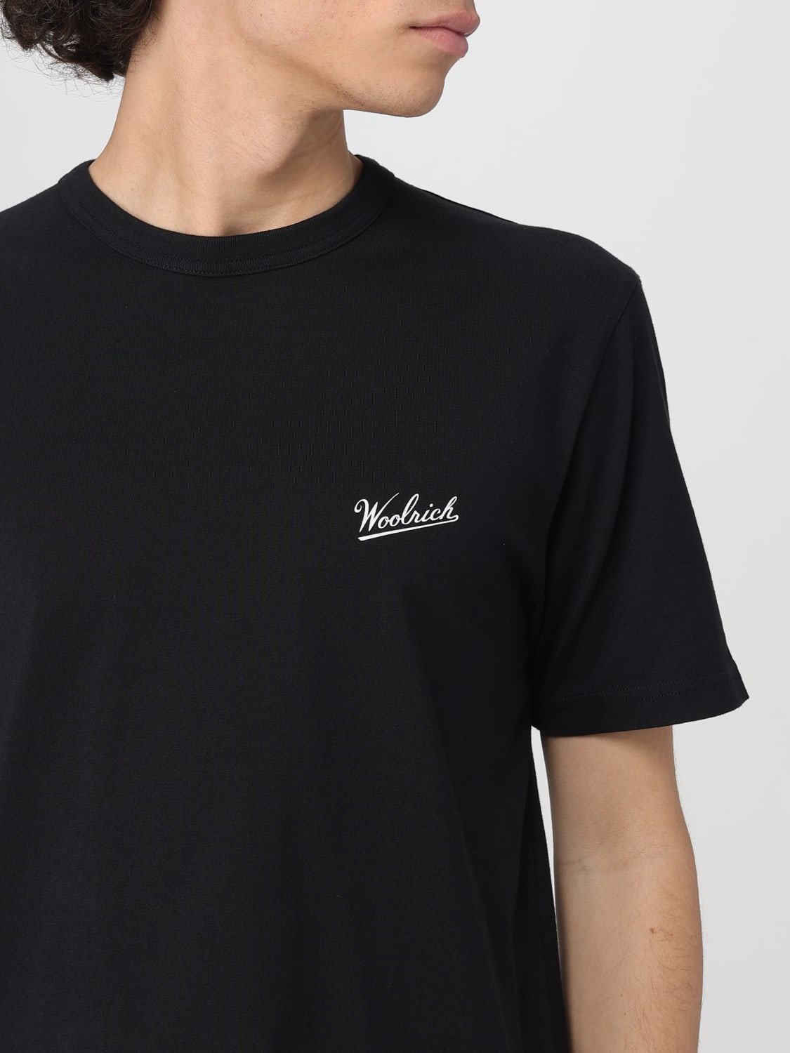 WOOLRICH T-SHIRT: T-shirt men Woolrich, Black - Img 3