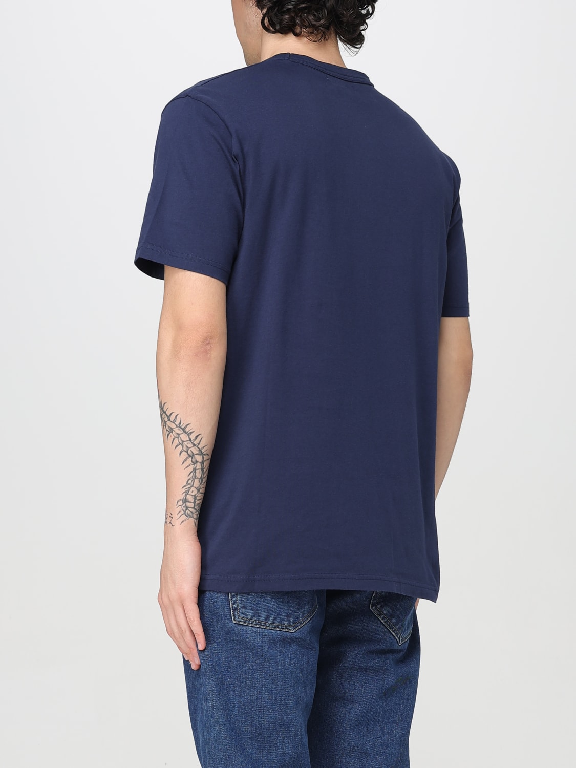 WOOLRICH T-SHIRT: T-shirt men Woolrich, Blue - Img 2
