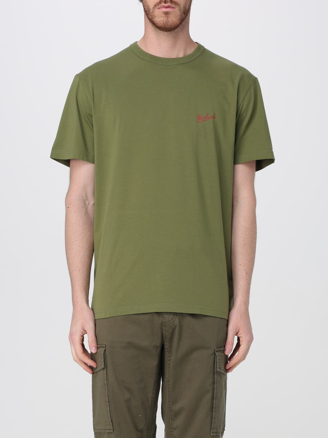 WOOLRICH CAMISETA: Camiseta hombre Woolrich, Verde - Img 1
