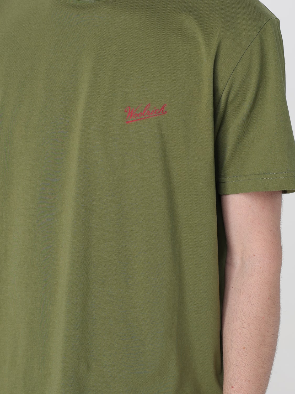WOOLRICH CAMISETA: Camiseta hombre Woolrich, Verde - Img 3