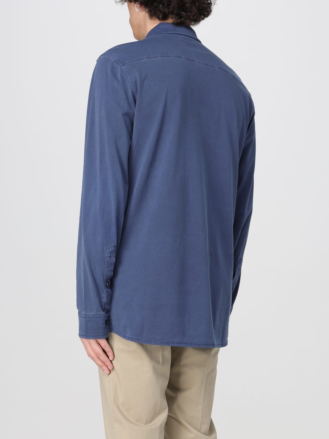 WOOLRICH CAMICIA: Camicia Woolrich in cotone , Denim - Img 2