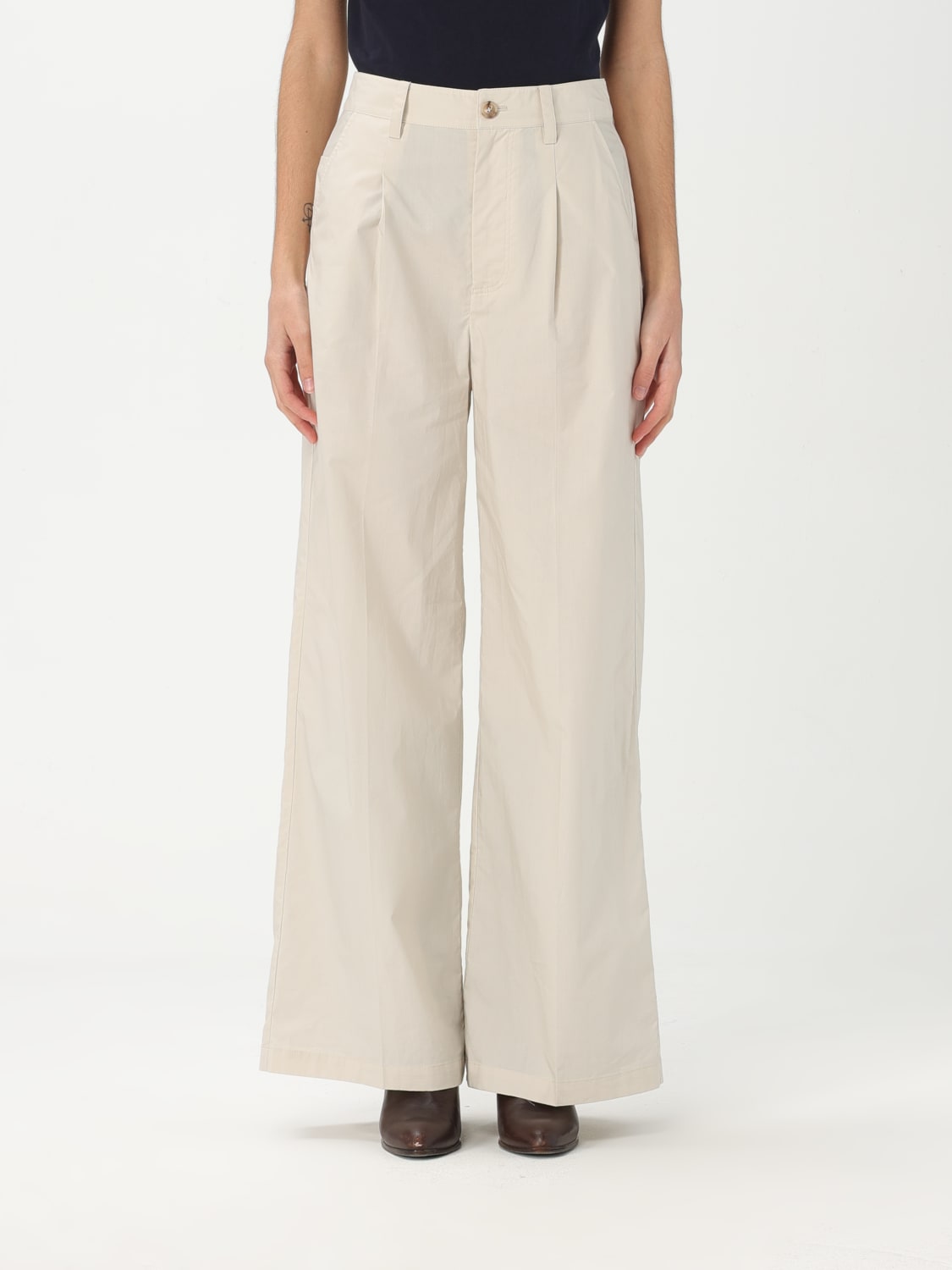 WOOLRICH PANTS: Pants woman Woolrich, Beige - Img 1