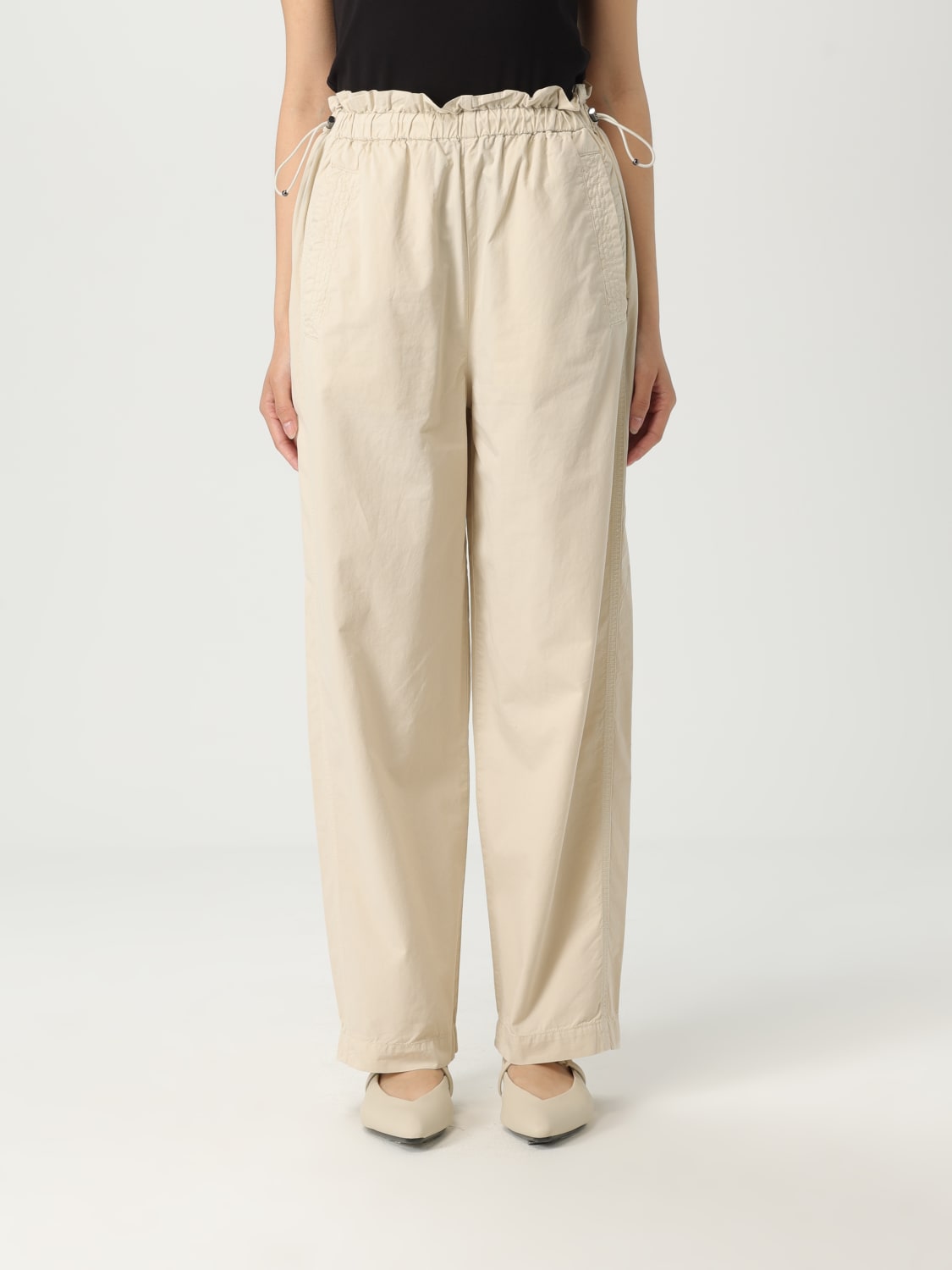 フィットネスボトムス WOOLRICH JOHN RICH BROS Women Training Pants CFWWTR0203FRUT3 WOOLRICH: Pants woman - Beige | Woolrich pants