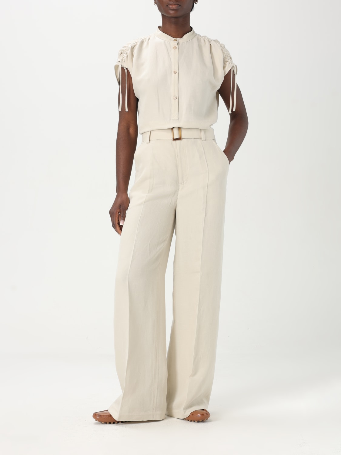 WOOLRICH TOP: Top woman Woolrich, Beige - Img 2