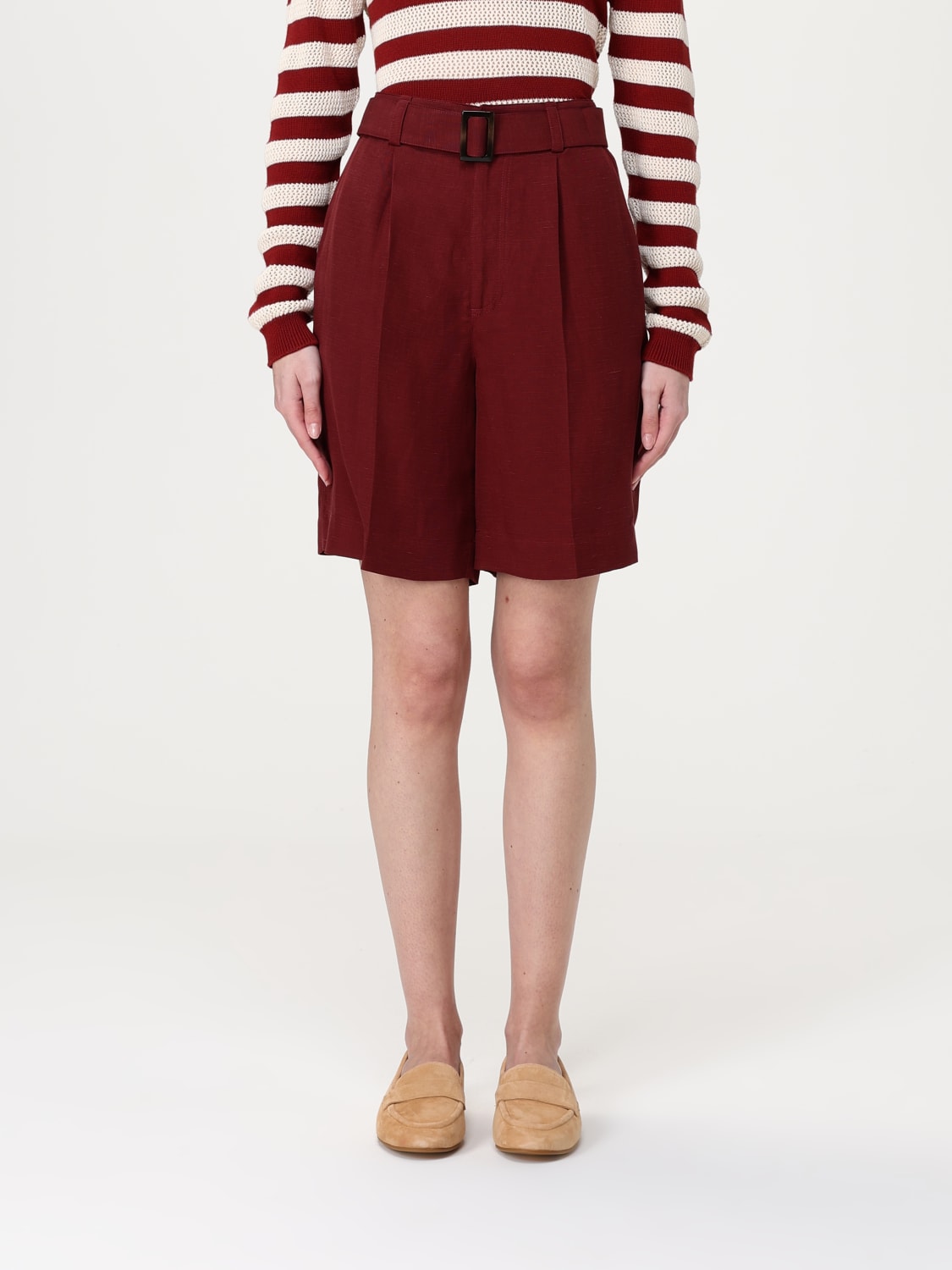 WOOLRICH SHORTS: Short woman Woolrich, Rust - Img 1