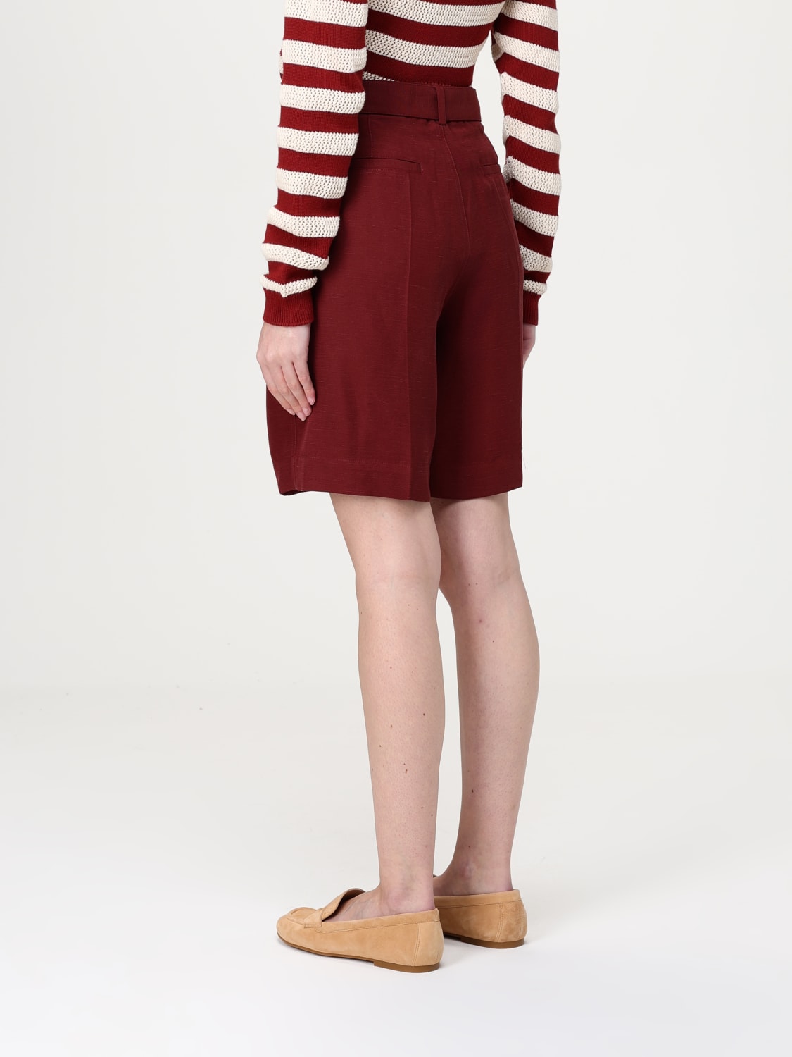 WOOLRICH SHORTS: Short woman Woolrich, Rust - Img 2