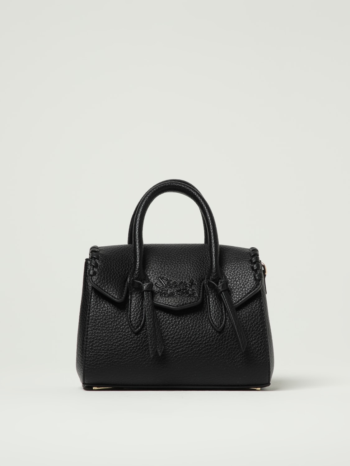 SECRET PON-PON: Shoulder bag woman - Black | Secret Pon-Pon