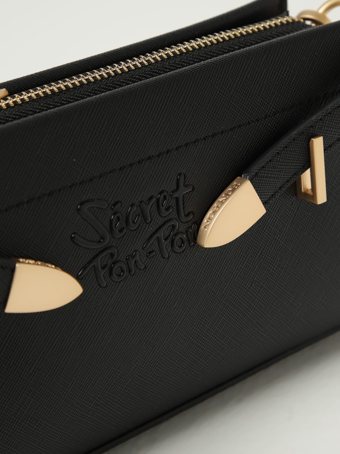 バッグ・カバンその他 SECRET PON-PON Woman Mini bag Black QUIRA GRAIN POUCH BLACK SECRET PON PON women's quira grain shoulder pouch black