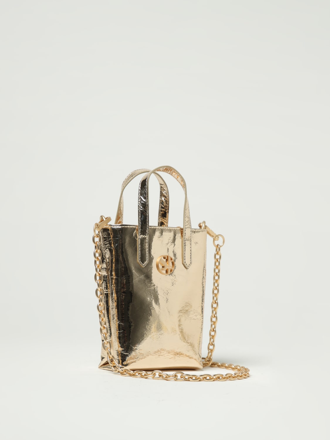 バッグ・カバンその他 SECRET PON-PON Woman Mini bag Gold SPARKLING PHONE CASE GOLD SECRET PON-PON: Shoulder bag woman - Gold | Secret Pon-Pon
