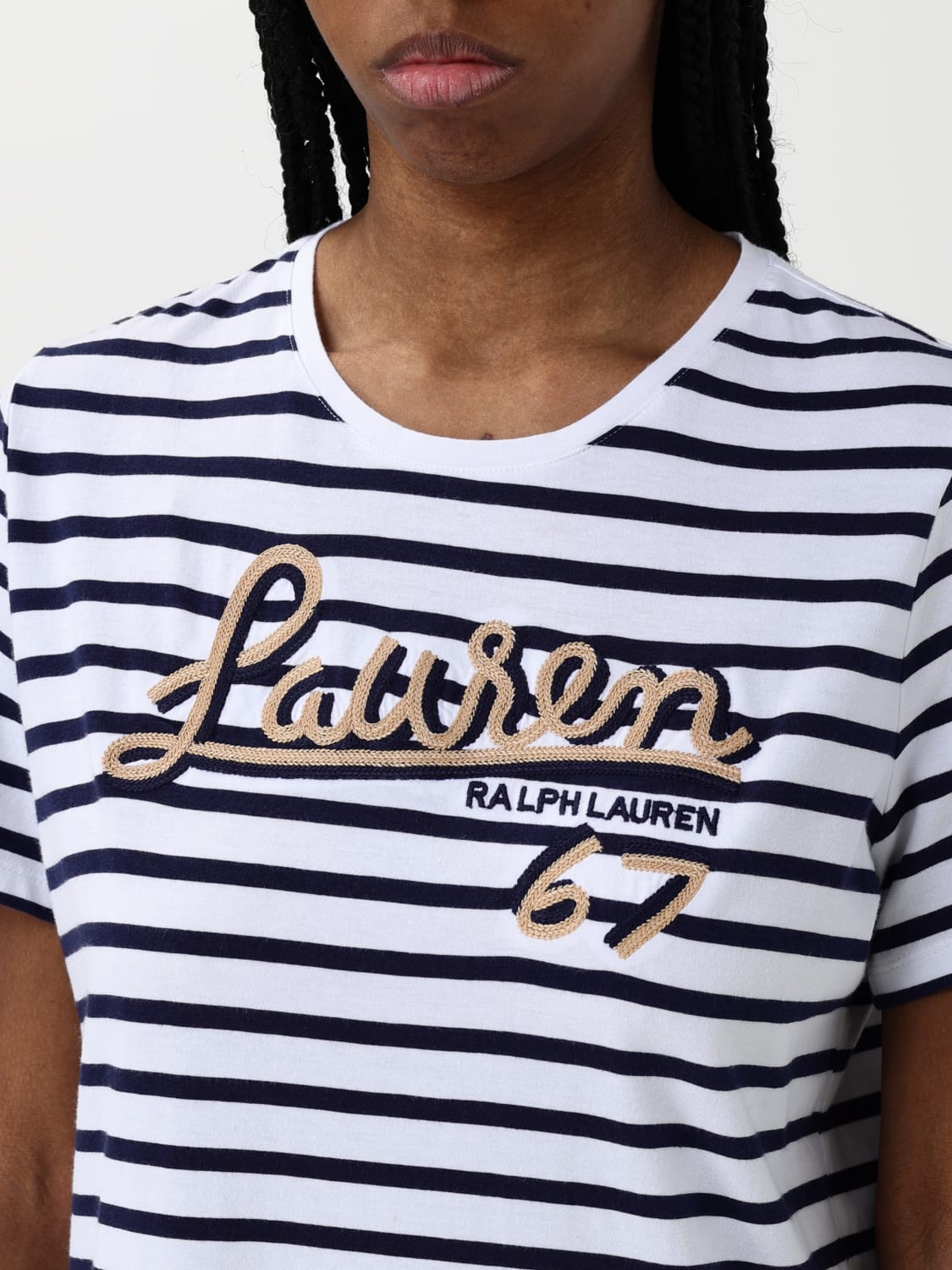 Tシャツ・カットソー LAUREN RALPH LAUREN Woman T-Shirt White 1 200957676 001 POLO RALPH LAUREN: T-shirt woman - White | Polo Ralph Lauren