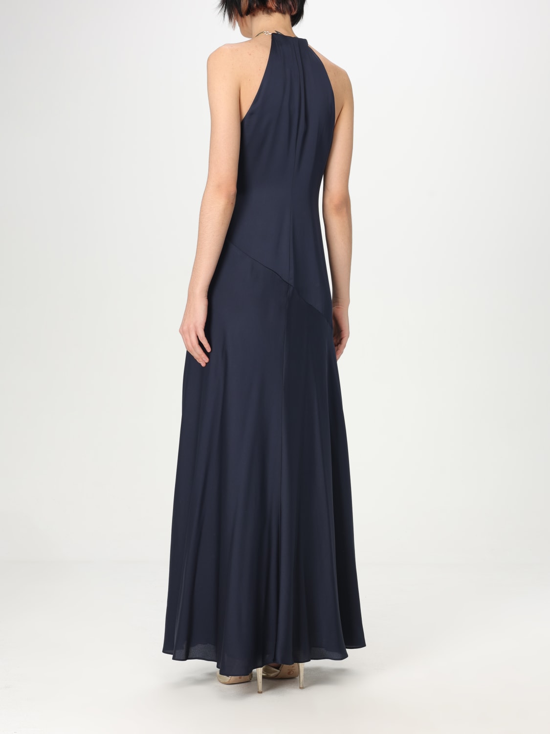 ワンピース LAUREN RALPH LAUREN Woman Dress Blue 253925627 002 LAUREN RALPH LAUREN: Dress woman - Blue | Lauren Ralph