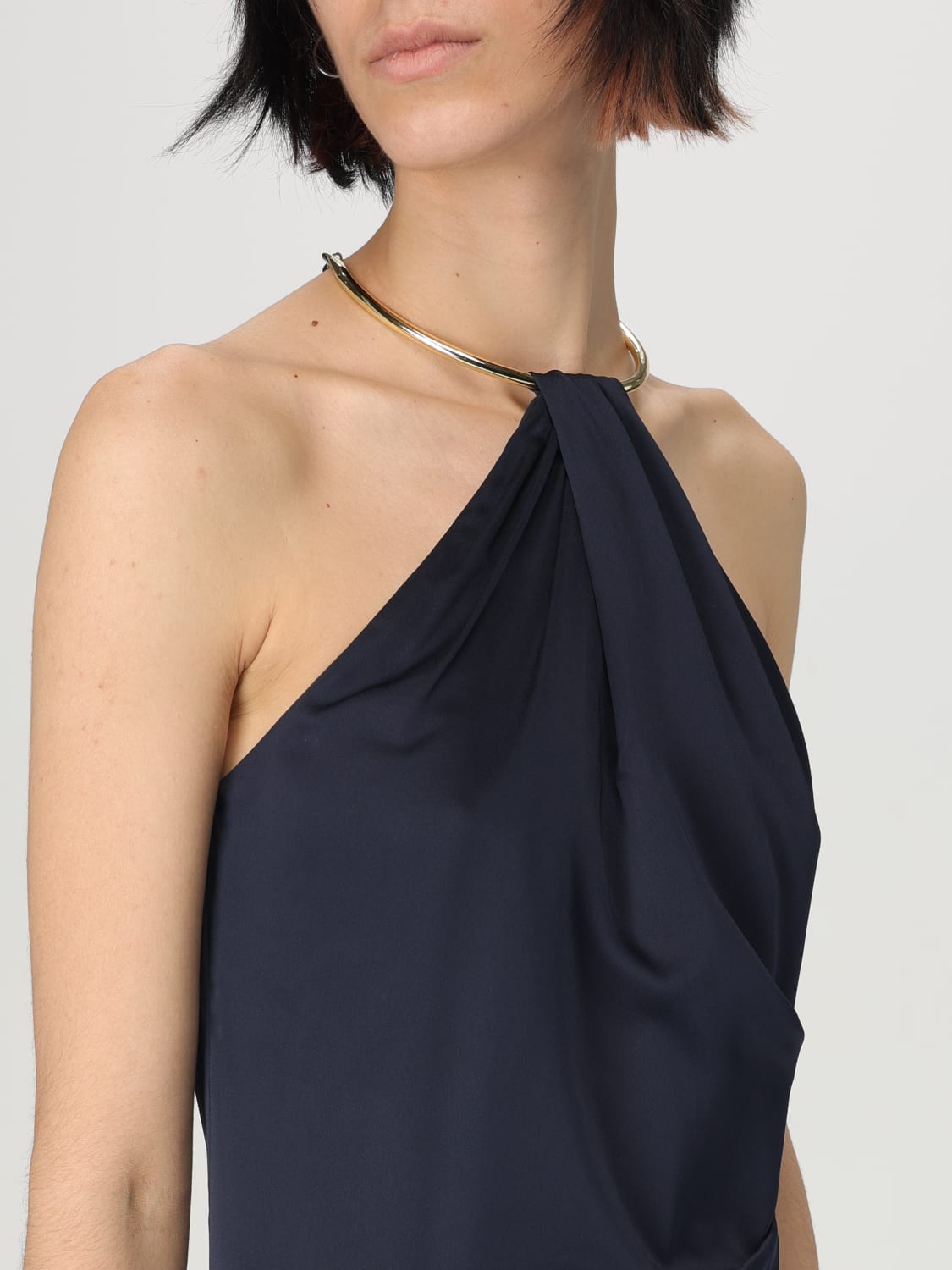 ワンピース LAUREN RALPH LAUREN Woman Dress Blue 253925627 002 LAUREN RALPH LAUREN: Dress woman - Blue | Lauren Ralph
