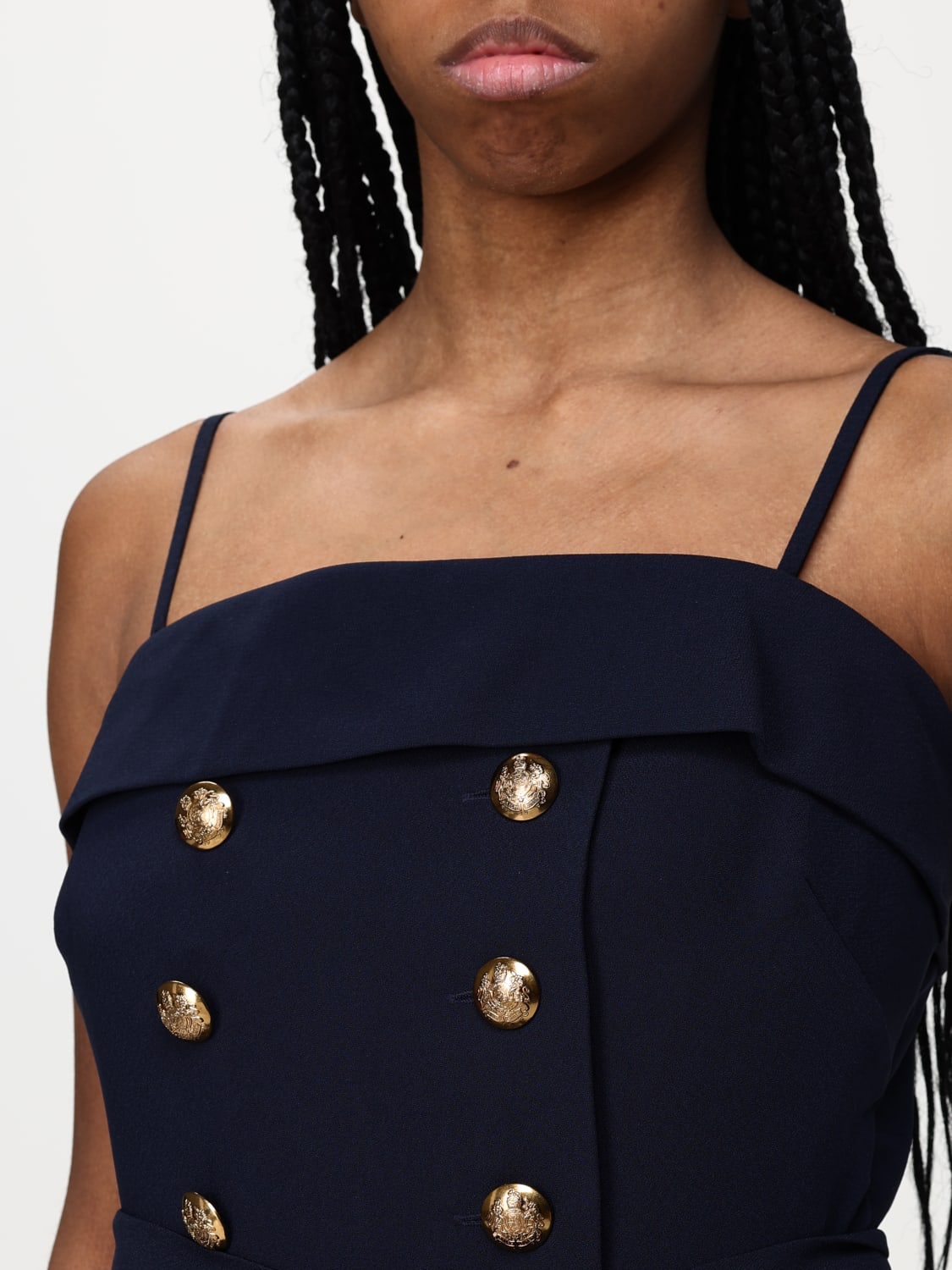 ワンピース LAUREN RALPH LAUREN Woman Dress Blue 253962765 001 LAUREN RALPH LAUREN: Dress woman - Blue | Lauren Ralph