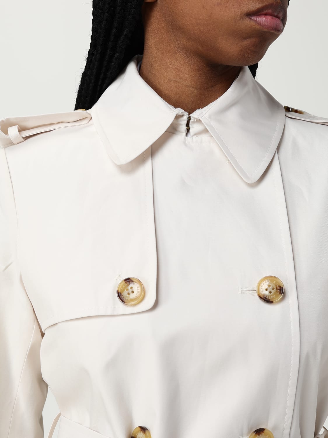 ジャケット LAUREN RALPH LAUREN Woman Jacket Champagne 297967122 101 LAUREN RALPH LAUREN: Coat woman - Champagne | Lauren Ralph