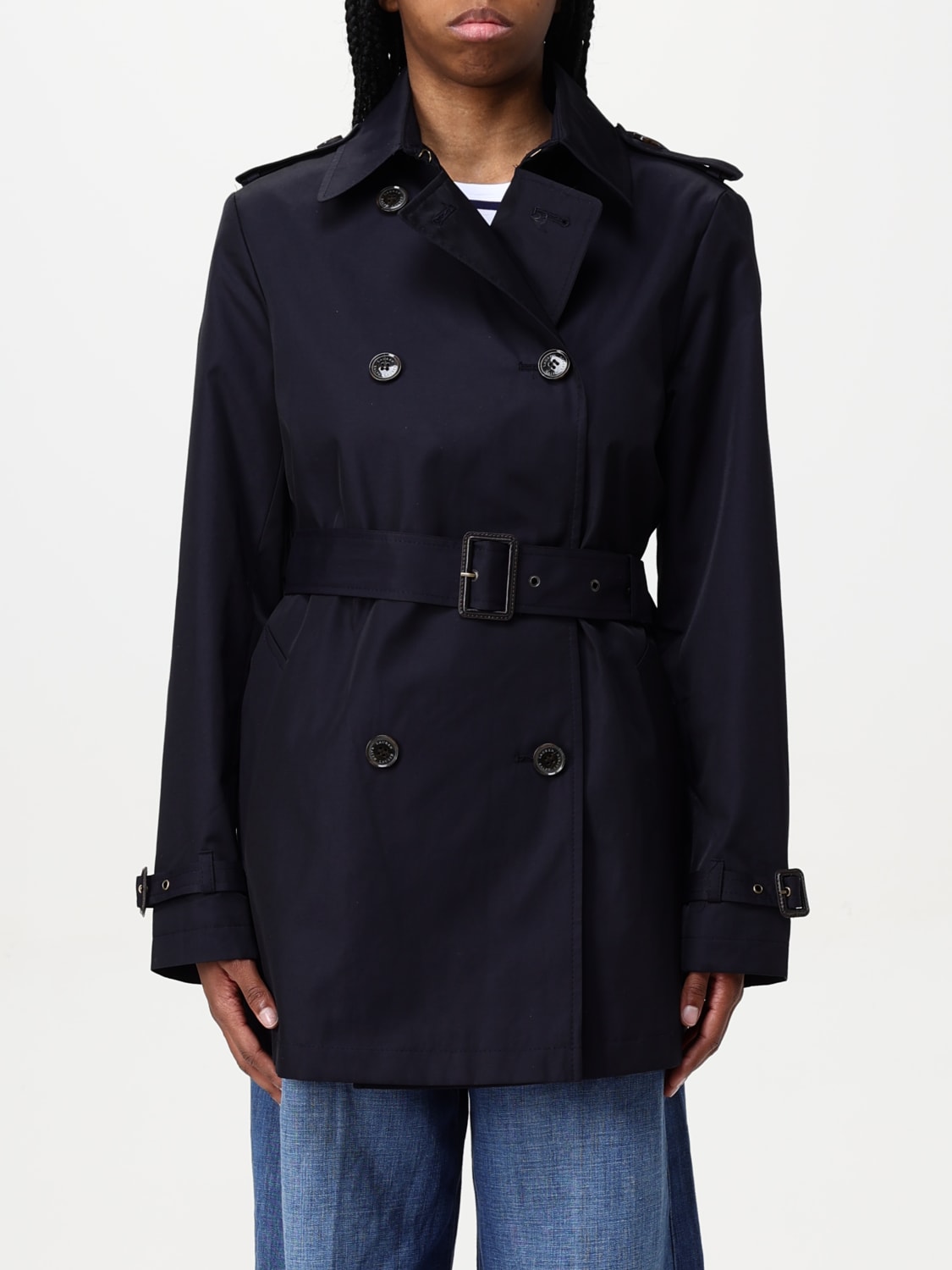 トレンチコート RALPH LAUREN Women Trench Coats 297967126 004 Blue LAUREN RALPH LAUREN: women's trench coat - Blue | Lauren