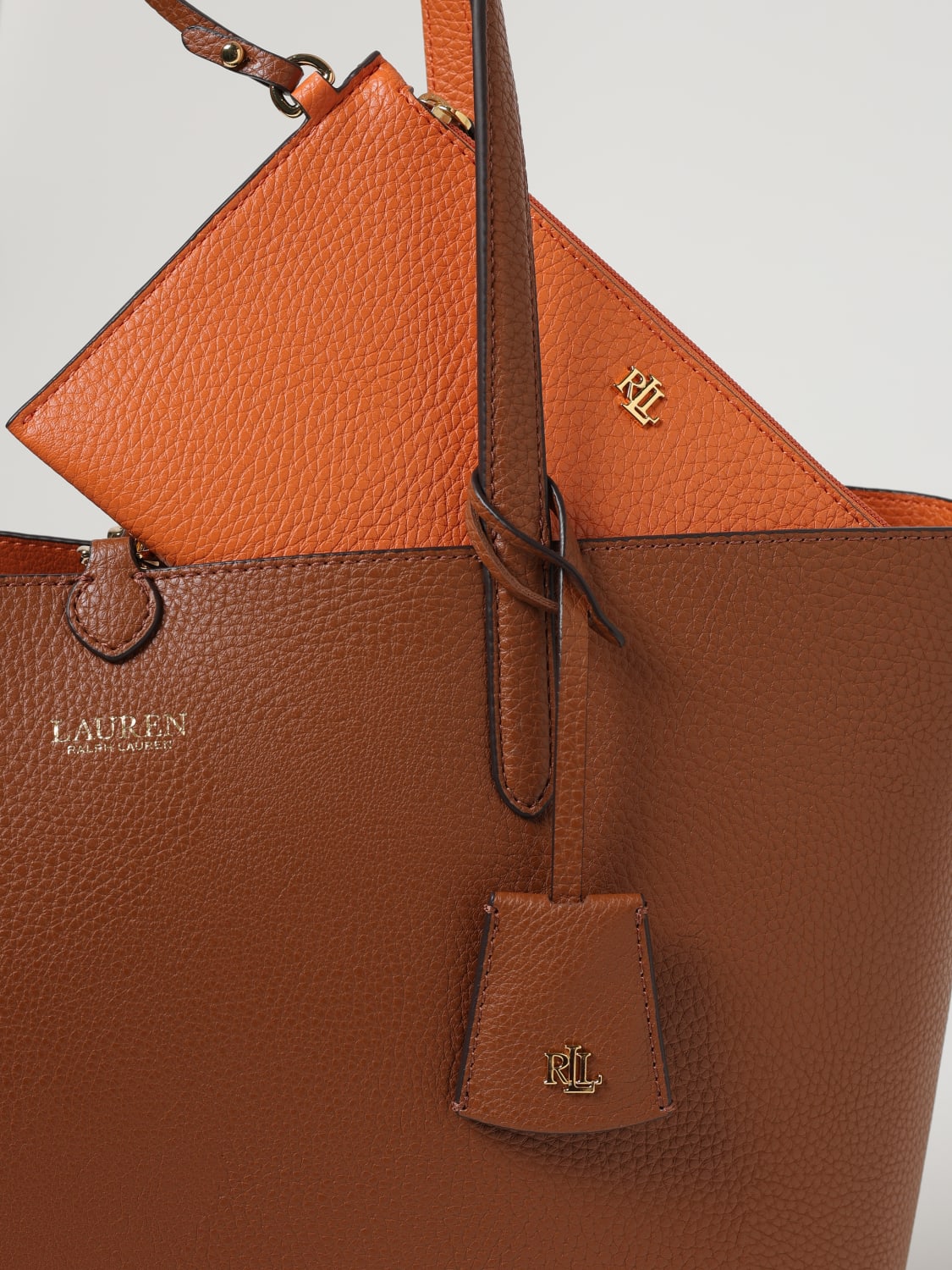 LAUREN RALPH LAUREN: Shoulder bag woman - Leather | Lauren