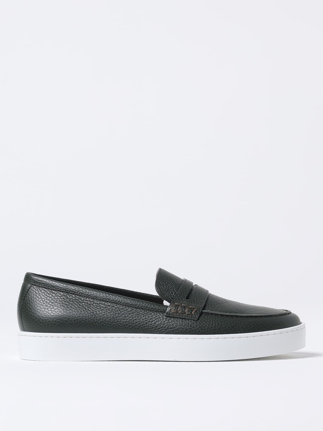 MANOLO BLAHNIK LOAFERS: Shoes men Manolo Blahnik, Olive - Img 1