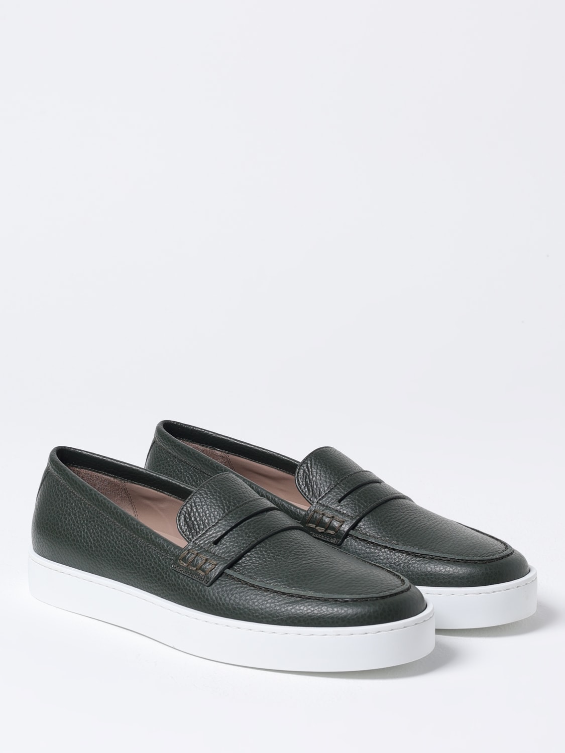 MANOLO BLAHNIK LOAFERS: Shoes men Manolo Blahnik, Olive - Img 2