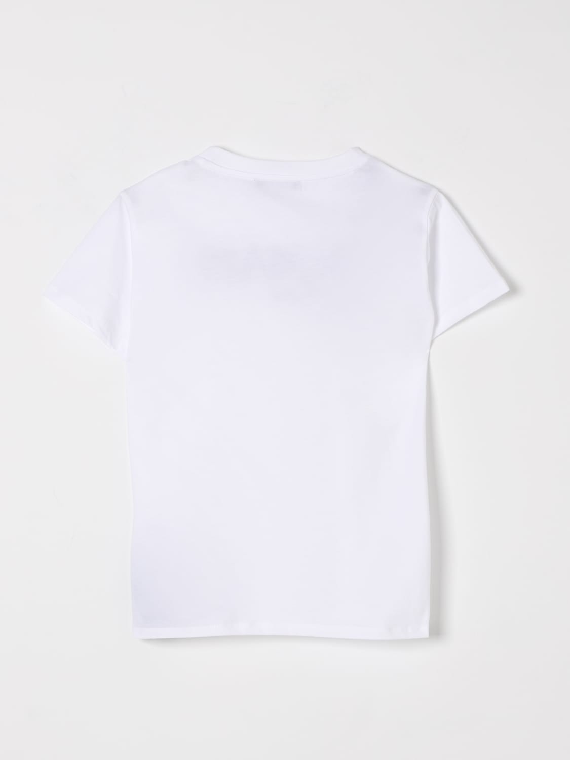 キッズ用トップス BALMAIN SS25 'Balmain Vintage' T-shirt (BW8A21Z0116 100OR) BALMAIN: T-shirt kids - White | Balmain t-shirt BW8A21Z0116