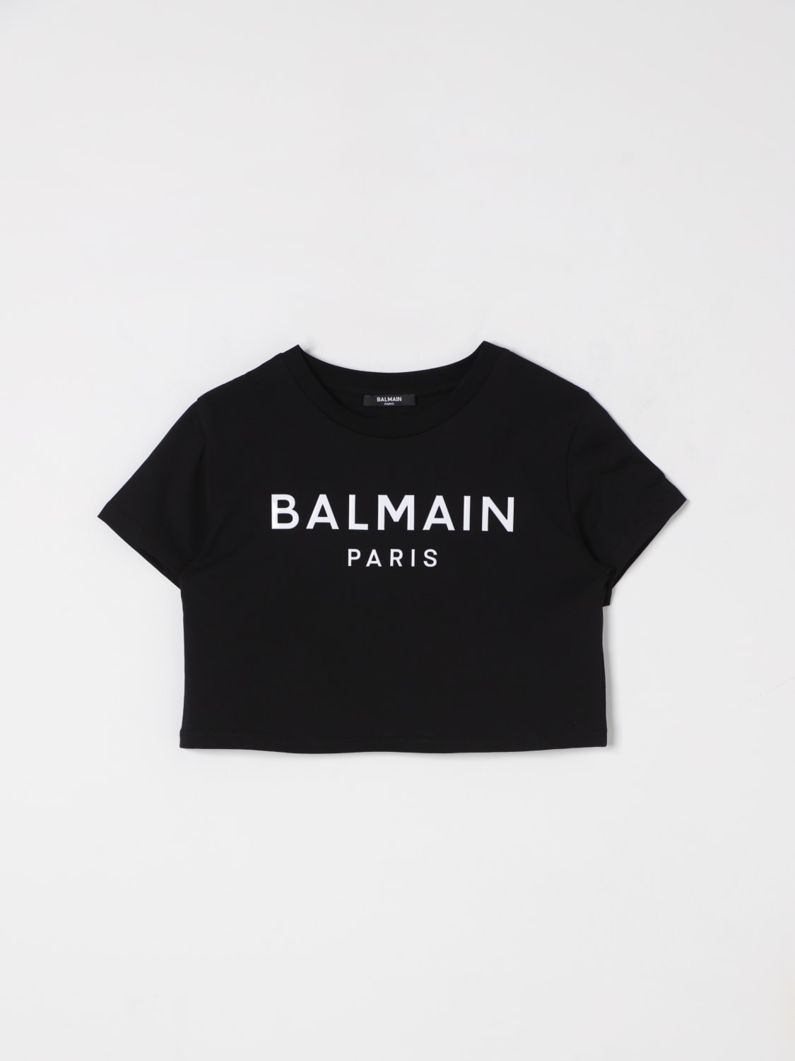 BALMAIN T-SHIRT: T-shirt kids Balmain, Black - Img 1