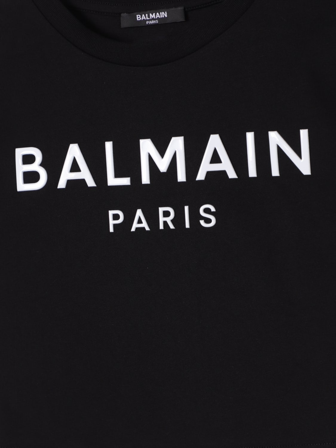 BALMAIN T-SHIRT: T-shirt kids Balmain, Black - Img 3
