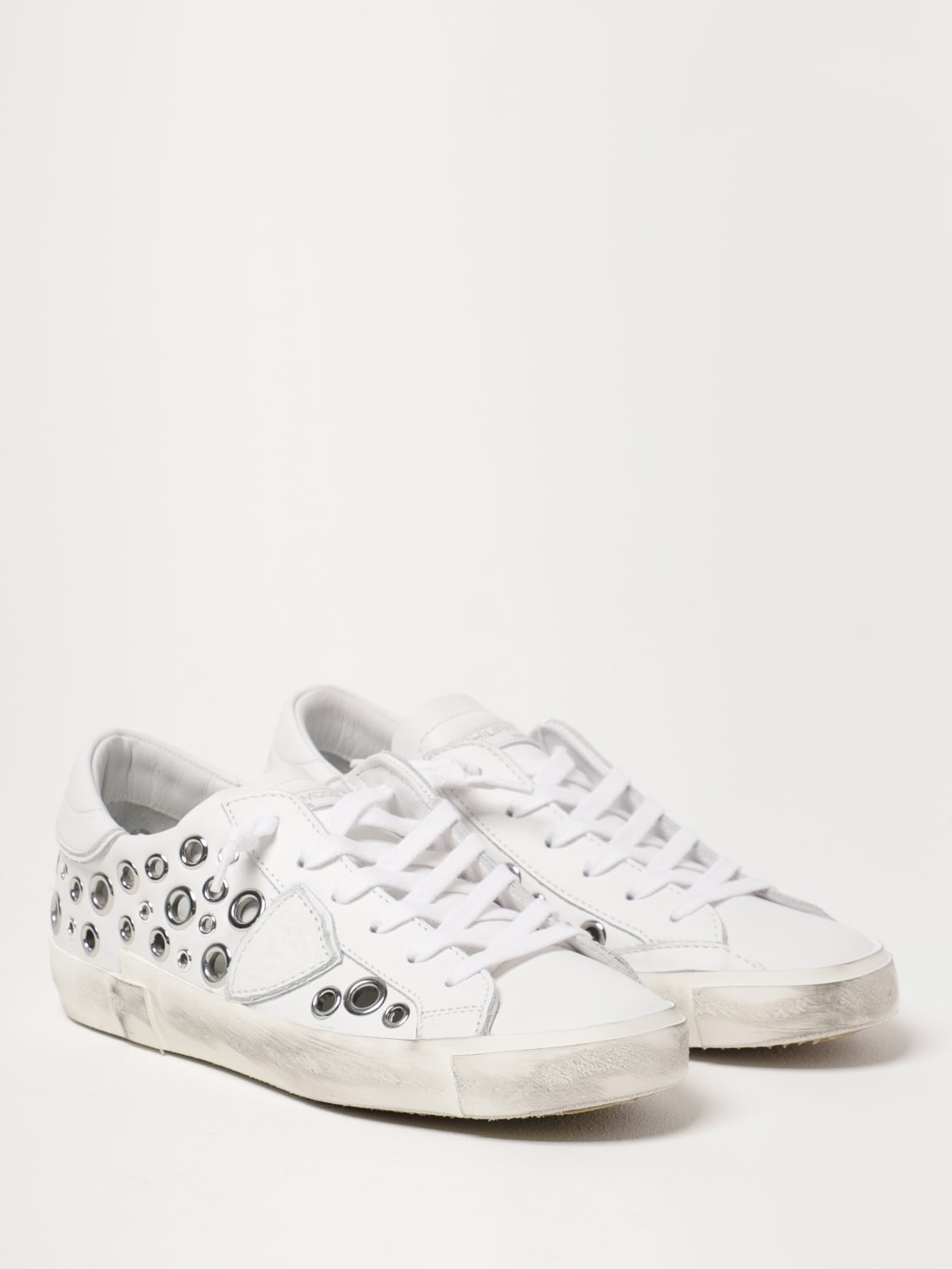 PHILIPPE MODEL SNEAKERS: Sneakers woman Philippe Model, White - Img 2