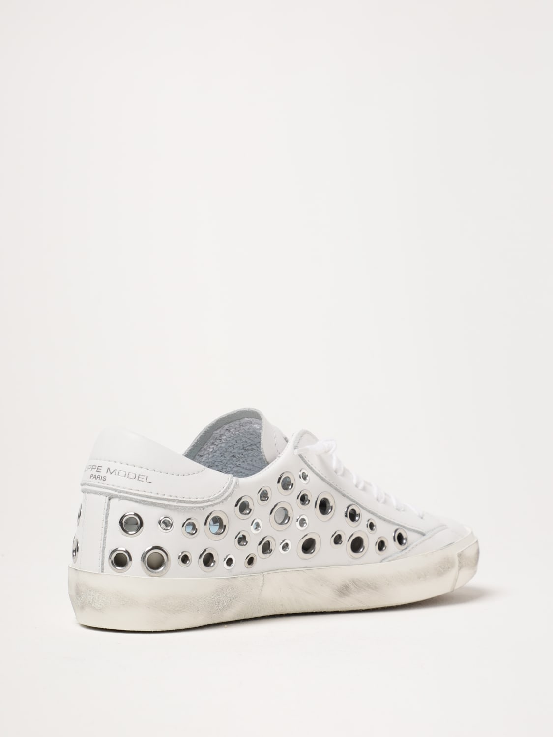 PHILIPPE MODEL SNEAKERS: Sneakers woman Philippe Model, White - Img 3