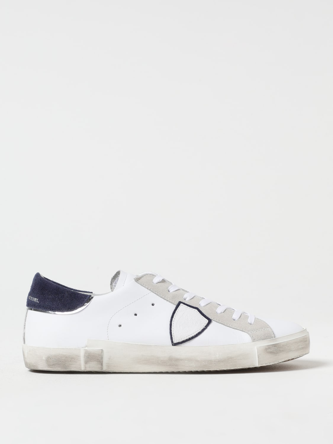 PHILIPPE MODEL BASKETS: Baskets homme Philippe Model, Blanc 1 - Img 1