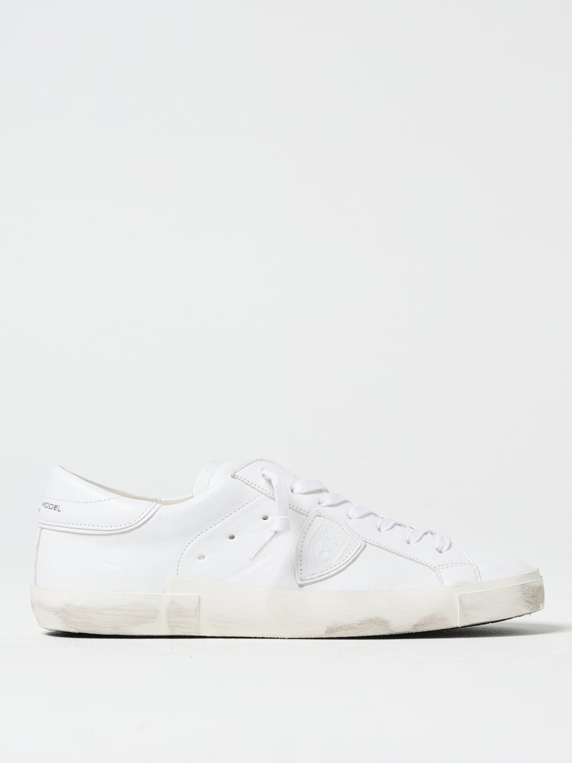 PHILIPPE MODEL SNEAKERS: Sneakers men Philippe Model, White - Img 1