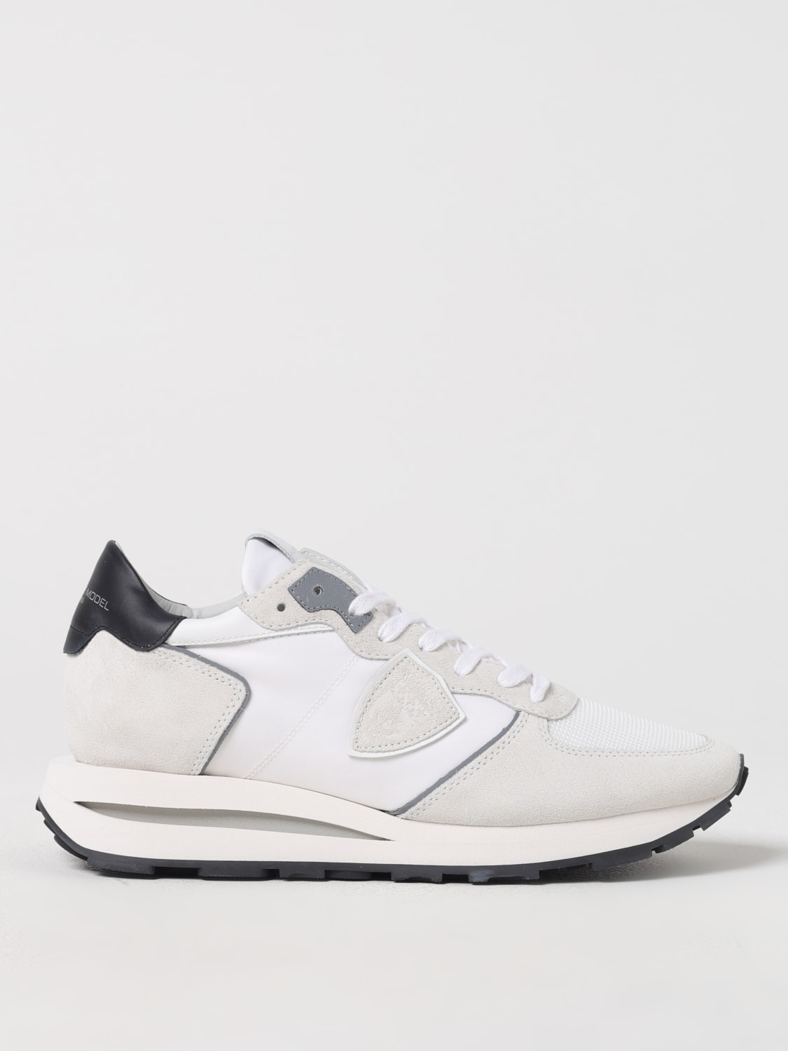 PHILIPPE MODEL 运动鞋: 运动鞋 男士 Philippe Model, 白色 - Img 1