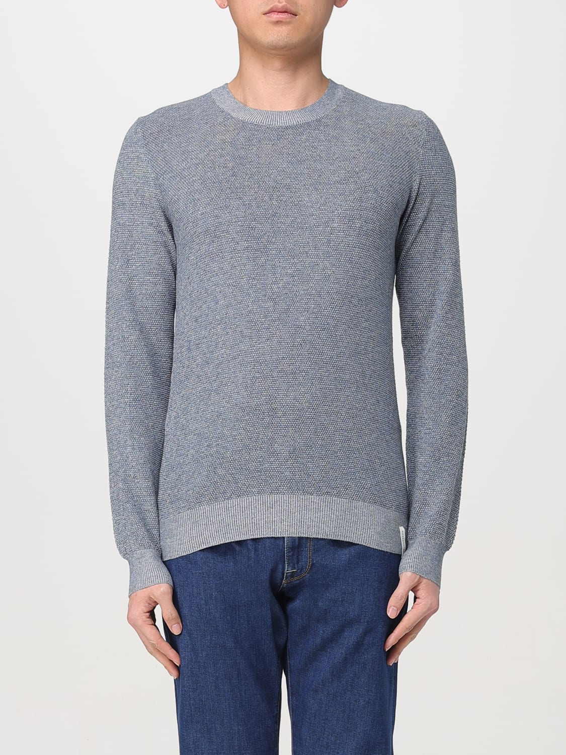 BROOKSFIELD PULLOVER: Pullover herren Brooksfield, Denim - Img 1