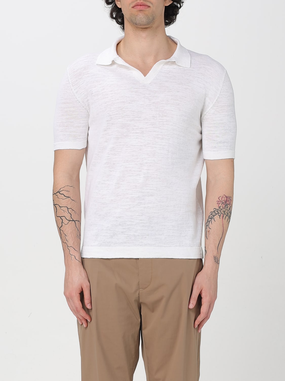 BROOKSFIELD POLO: Pullover herren Brooksfield, Weiß - Img 1