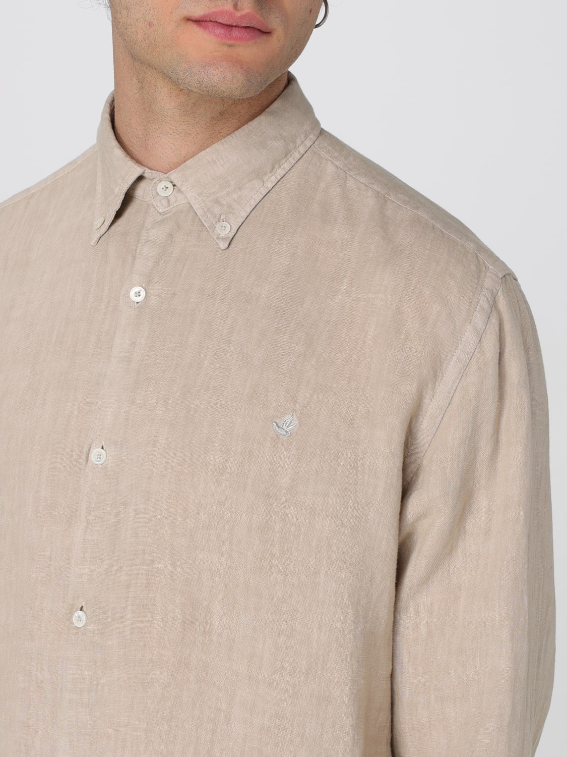 BROOKSFIELD SHIRT: Shirt men Brooksfield, Beige - Img 3