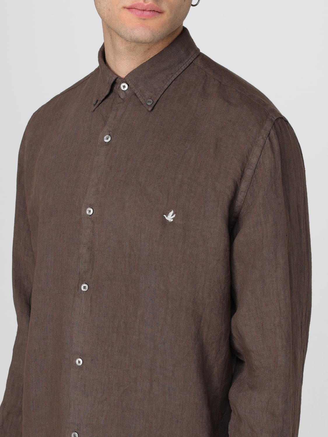 BROOKSFIELD SHIRT: Shirt men Brooksfield, Cocoa - Img 3