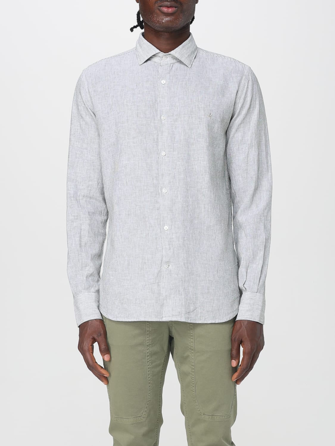 BROOKSFIELD CAMISA: Camisa hombre Brooksfield, Verde - Img 1