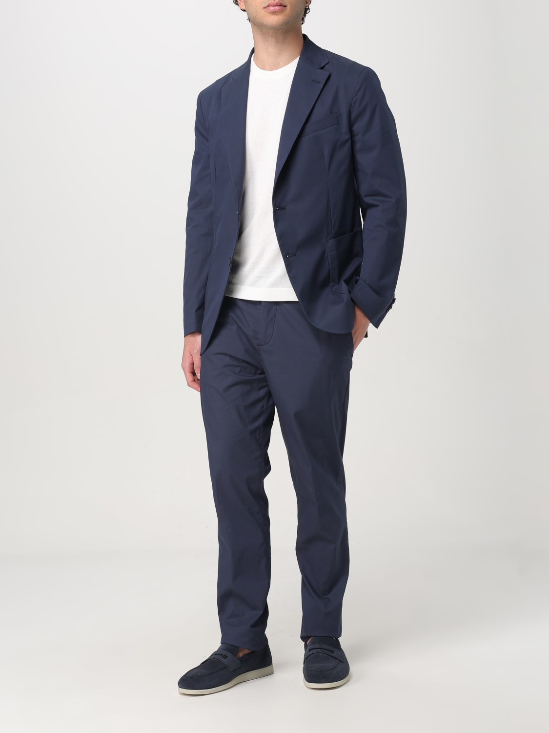 BROOKSFIELD PANTS: Pants men Brooksfield, Blue - Img 2