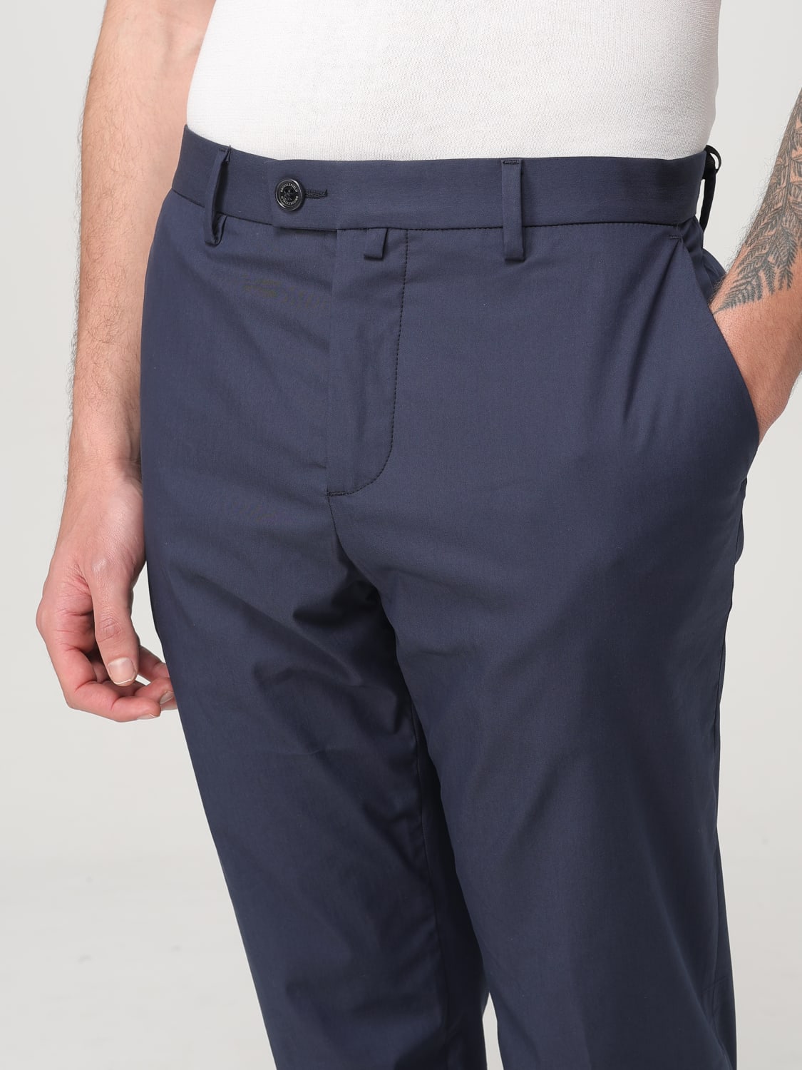 BROOKSFIELD PANTS: Pants men Brooksfield, Blue - Img 4