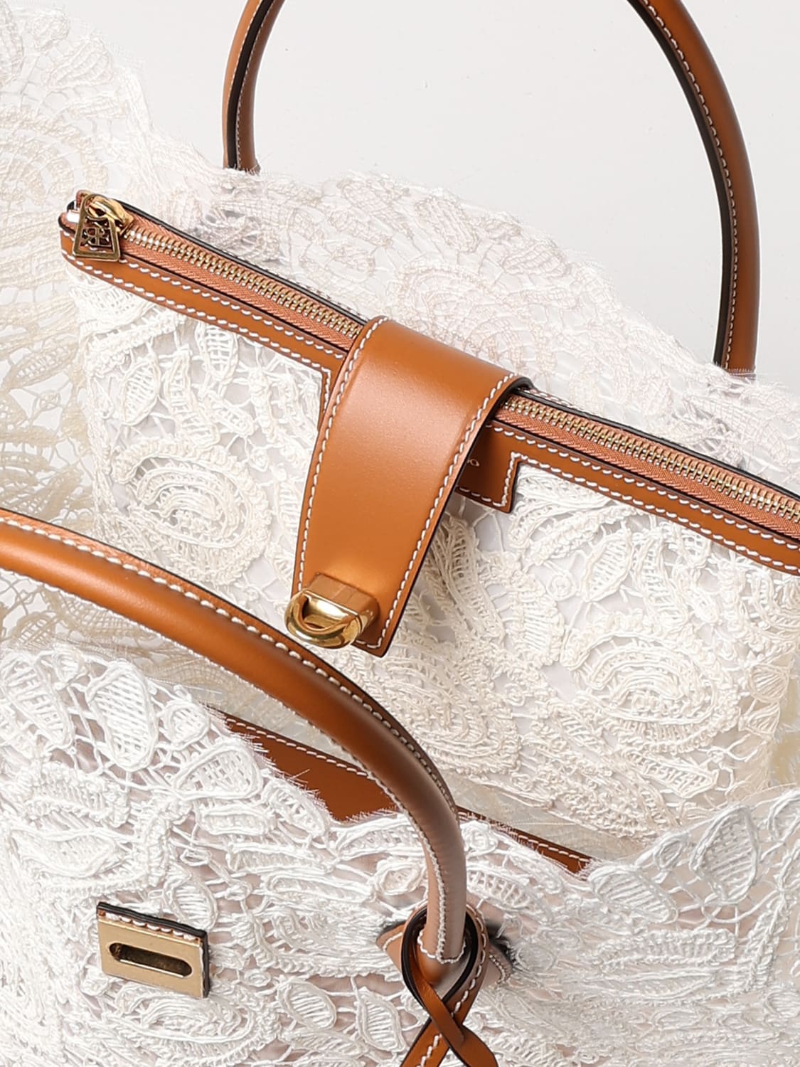 ERMANNO SCERVINO HANDBAG: Shoulder bag woman Ermanno Scervino, White - Img 5