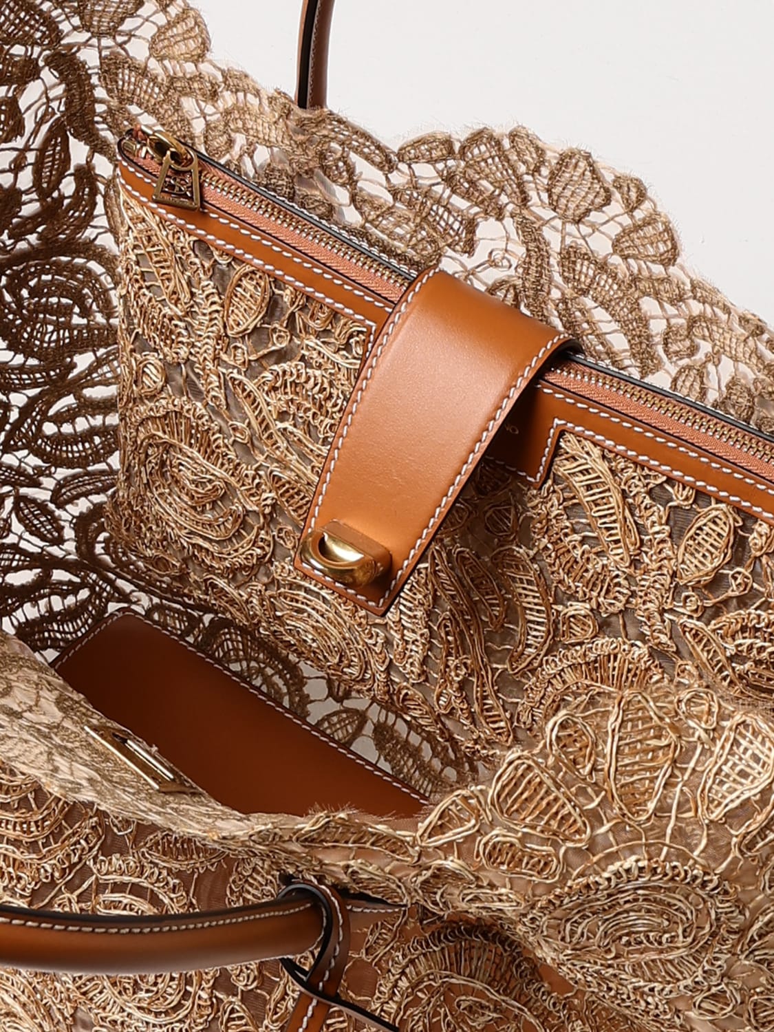 ハンドバッグ ERMANNO SCERVINO Woman Handbag Ecru D463S454PYV B4252 ERMANNO SCERVINO: Shoulder bag woman - Ecru | Ermanno