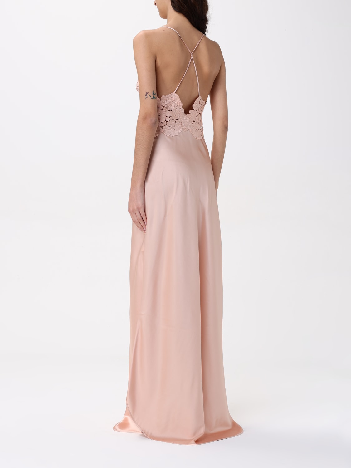 ERMANNO SCERVINO ROBE: Robes femme Ermanno Scervino, Chair - Img 2