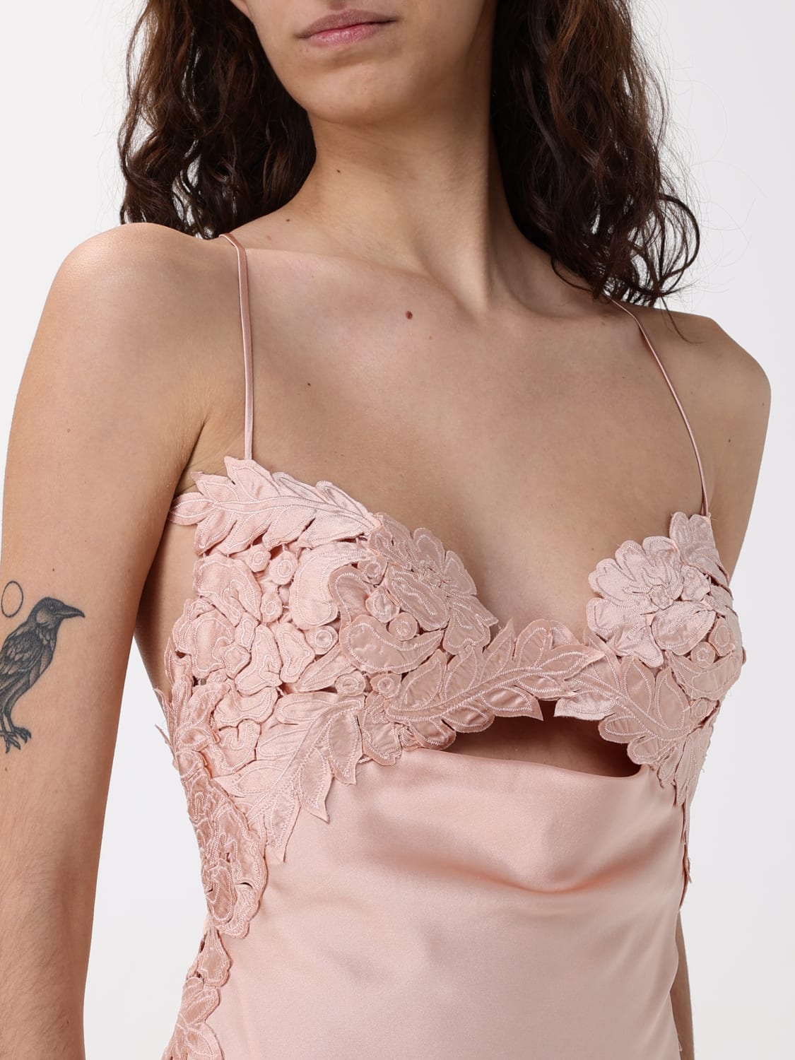 ERMANNO SCERVINO ROBE: Robes femme Ermanno Scervino, Chair - Img 4