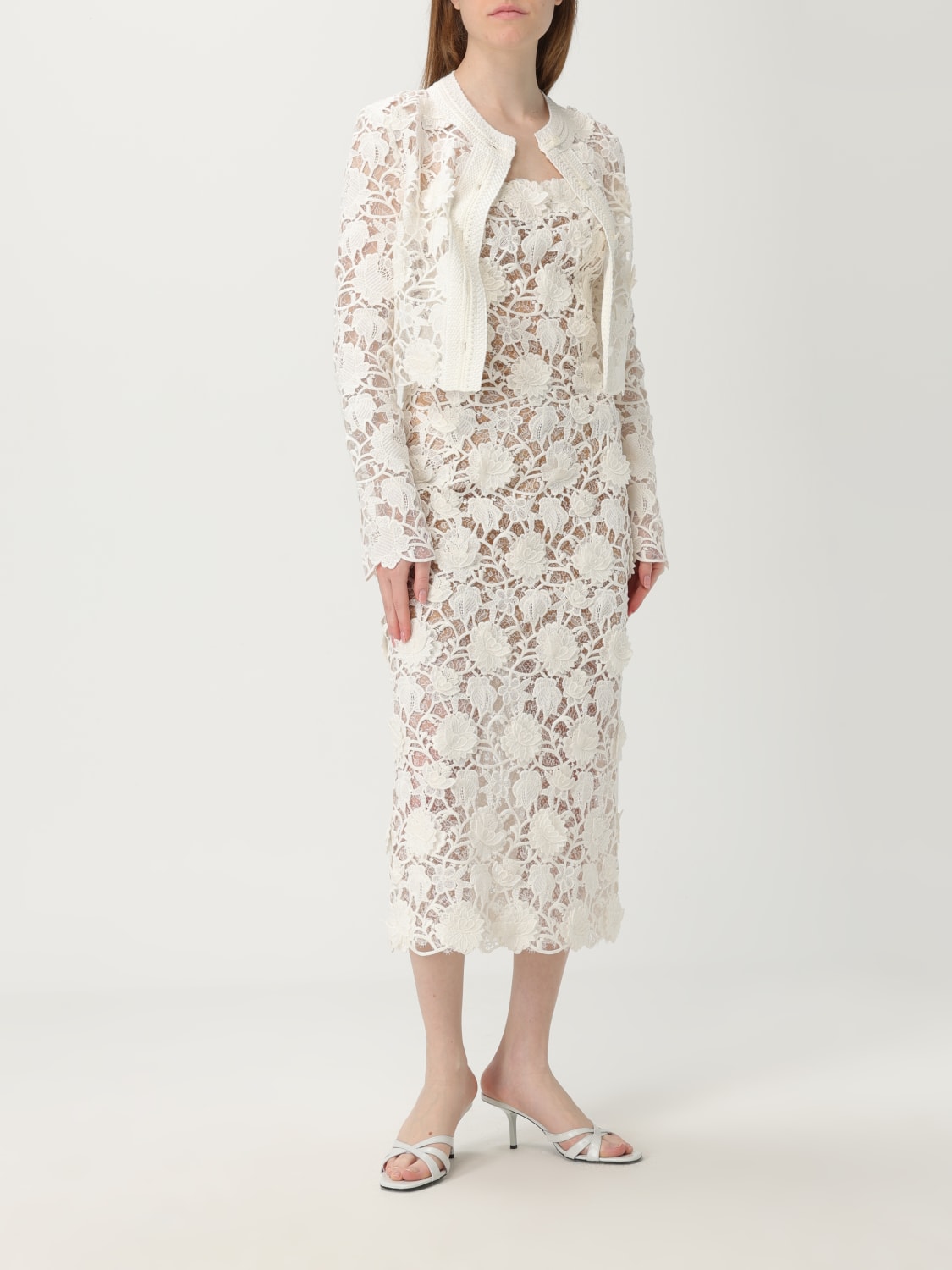 ERMANNO SCERVINO DRESS: Dress woman Ermanno Scervino, White - Img 2