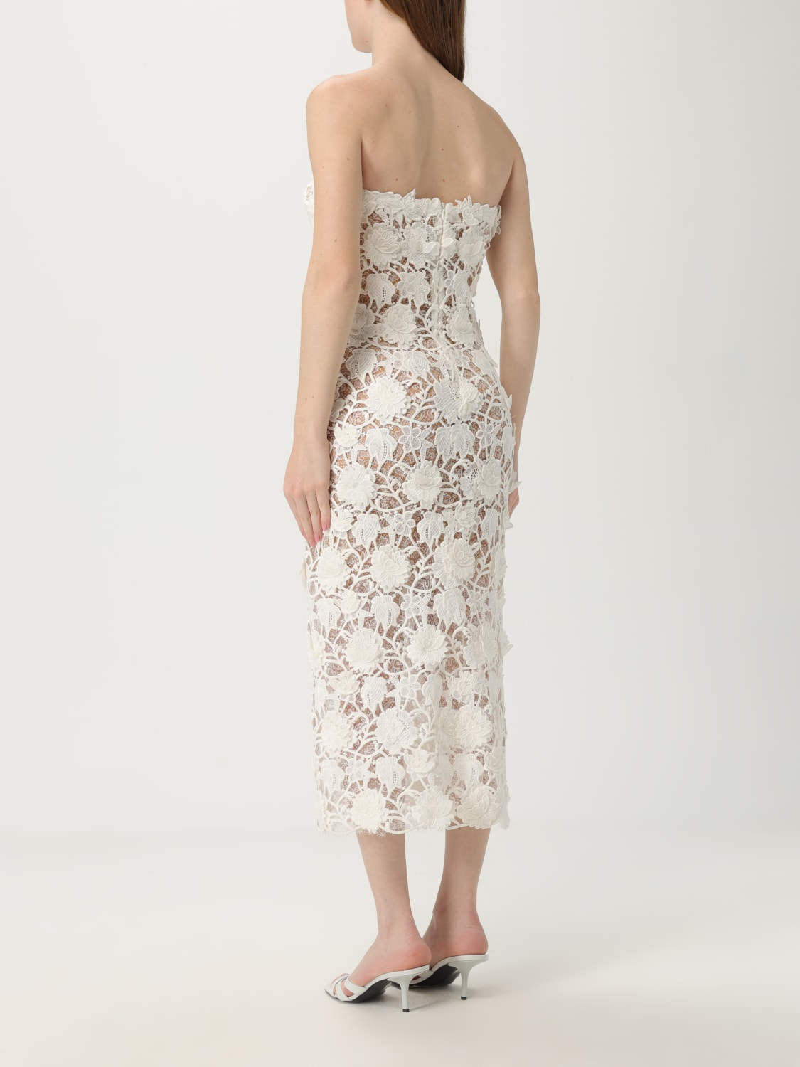 ERMANNO SCERVINO DRESS: Dress woman Ermanno Scervino, White - Img 3